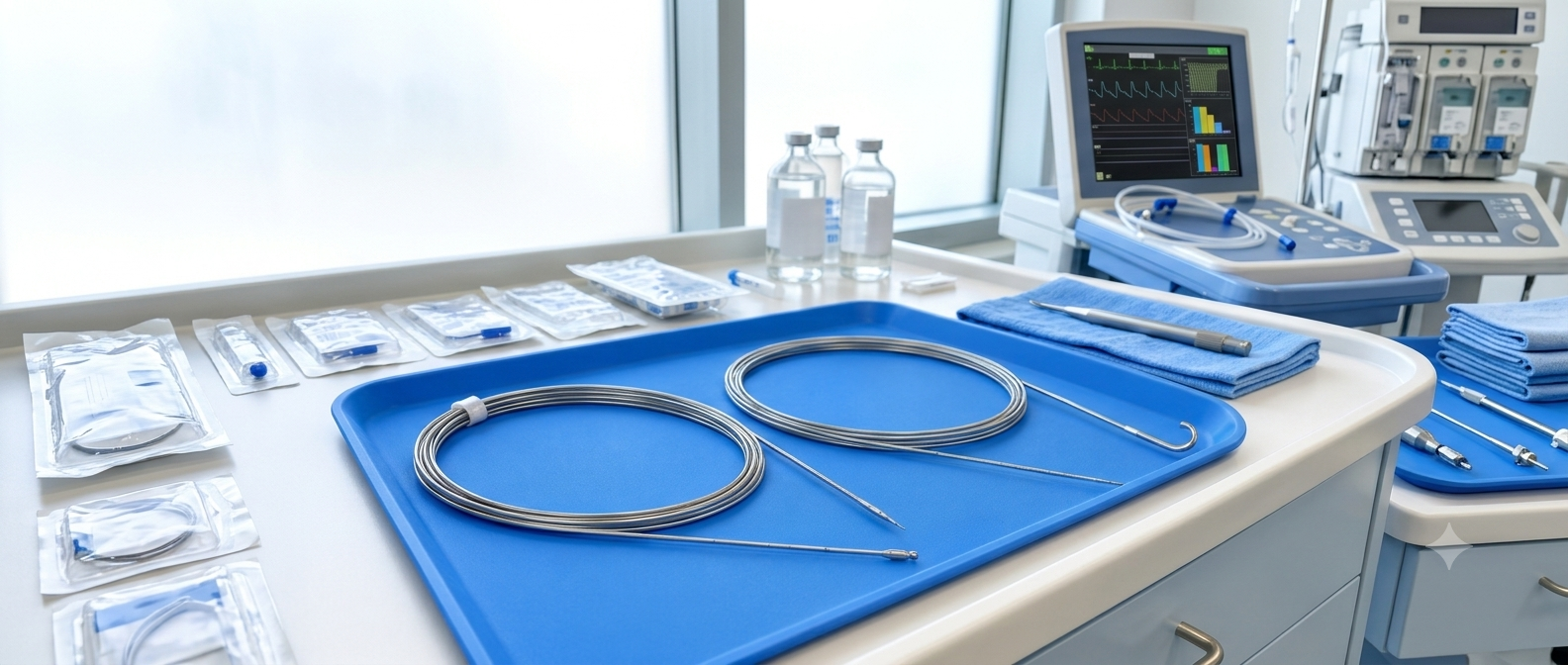 Uncoated Guidewires - Precision Guide Tech